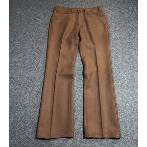 VINTAGE Levi's 517 Saddleman Men Pants 32x30 Brown Bootcut 80s USA